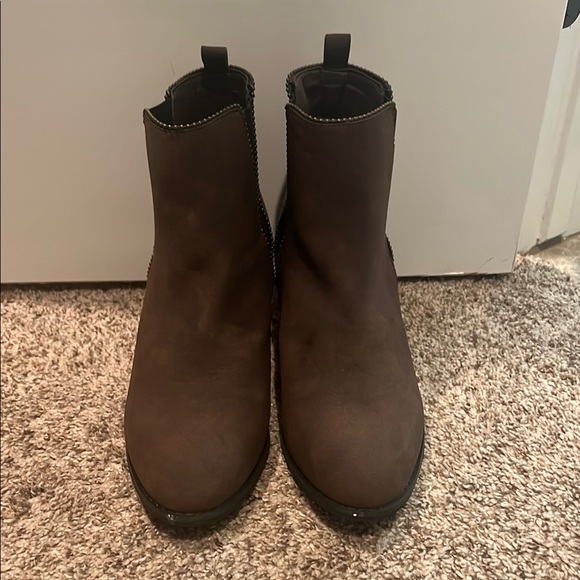 Brown Ankle Boots - Picture 1 of 4